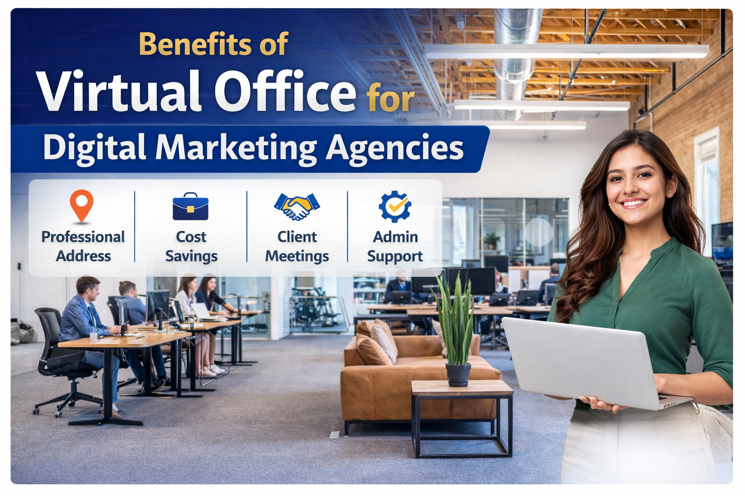 Benefits of Virtual Office for Digital Marketing Agencies | Team CoWork