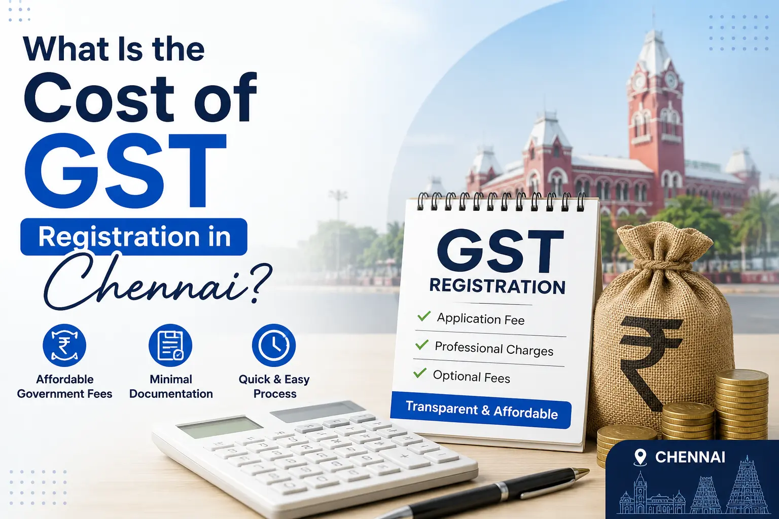 What Is the Cost of GST Registration in Chennai?